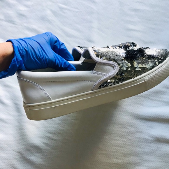 Tory Burch Sequin Slip-On Sneakers - Picture 7 of 16